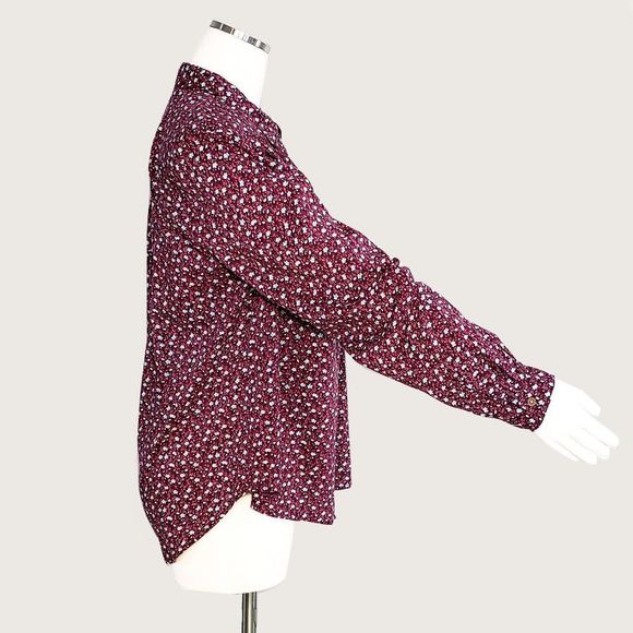 Maeve by Anthropologie Floral Button Blouse NWOT - Picture 4 of 8
